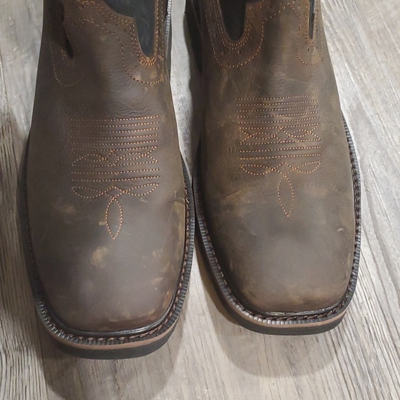 HOST PICK WOLVERINE Rancher Waterproof Steel Toe Wellington Work Boot Size 10